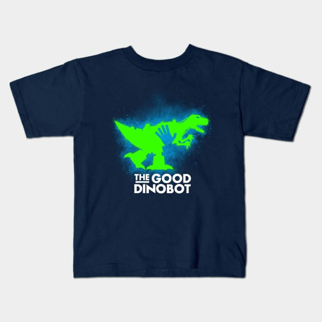 The Good Dinobot Kids T-Shirt by obvian